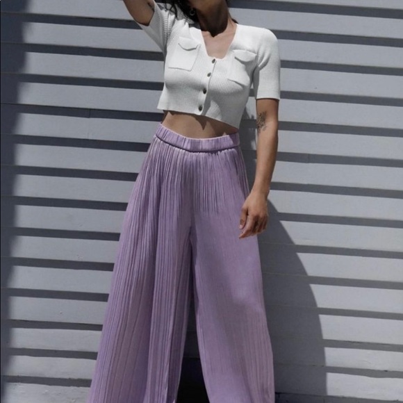 Zara Pants - Zara wide leg palazzo pants